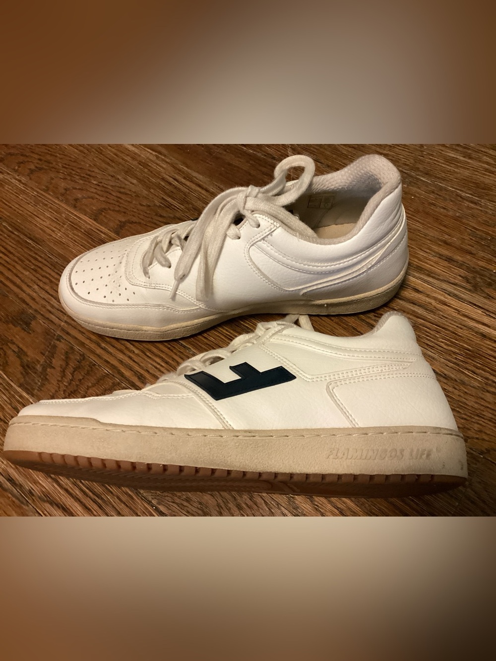 Flamingo Life Vegan Lace Up Low Top Sneakers